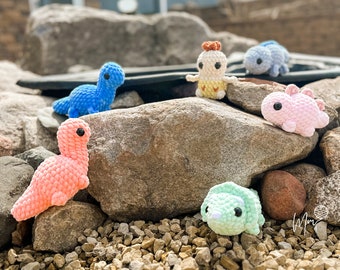 Prehistoric Stackables No Sew Crochet Pattern