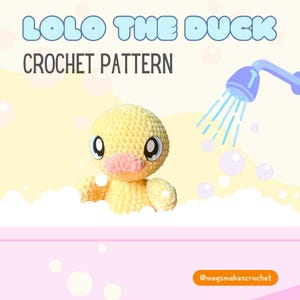 Lolo the Duck (PDF Crochet Pattern)