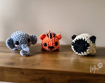 Jungle Stackables No Sew Crochet Pattern