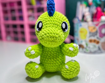 Dillon the Dino Crochet Pattern