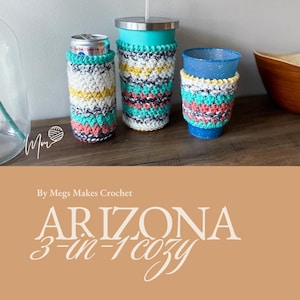 Manta Arizona 3 en 1 (patrón de crochet en PDF)