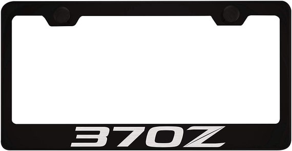Nissan 370z license plate frame discount