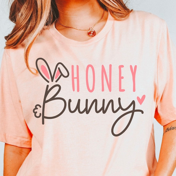 Honey Bunny Shirt, Easter Honey Bunny Shirt, Easter Bunny Shirt, Easter Toddler Shirt, Fall Easter Shirt, Custom Cute Easter Shirt