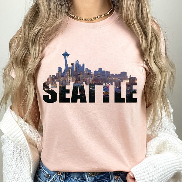 Seattle Sweatshirt - Seattle Shirt - Seattle T-Shirt - Seattle Washington T-Shirt -