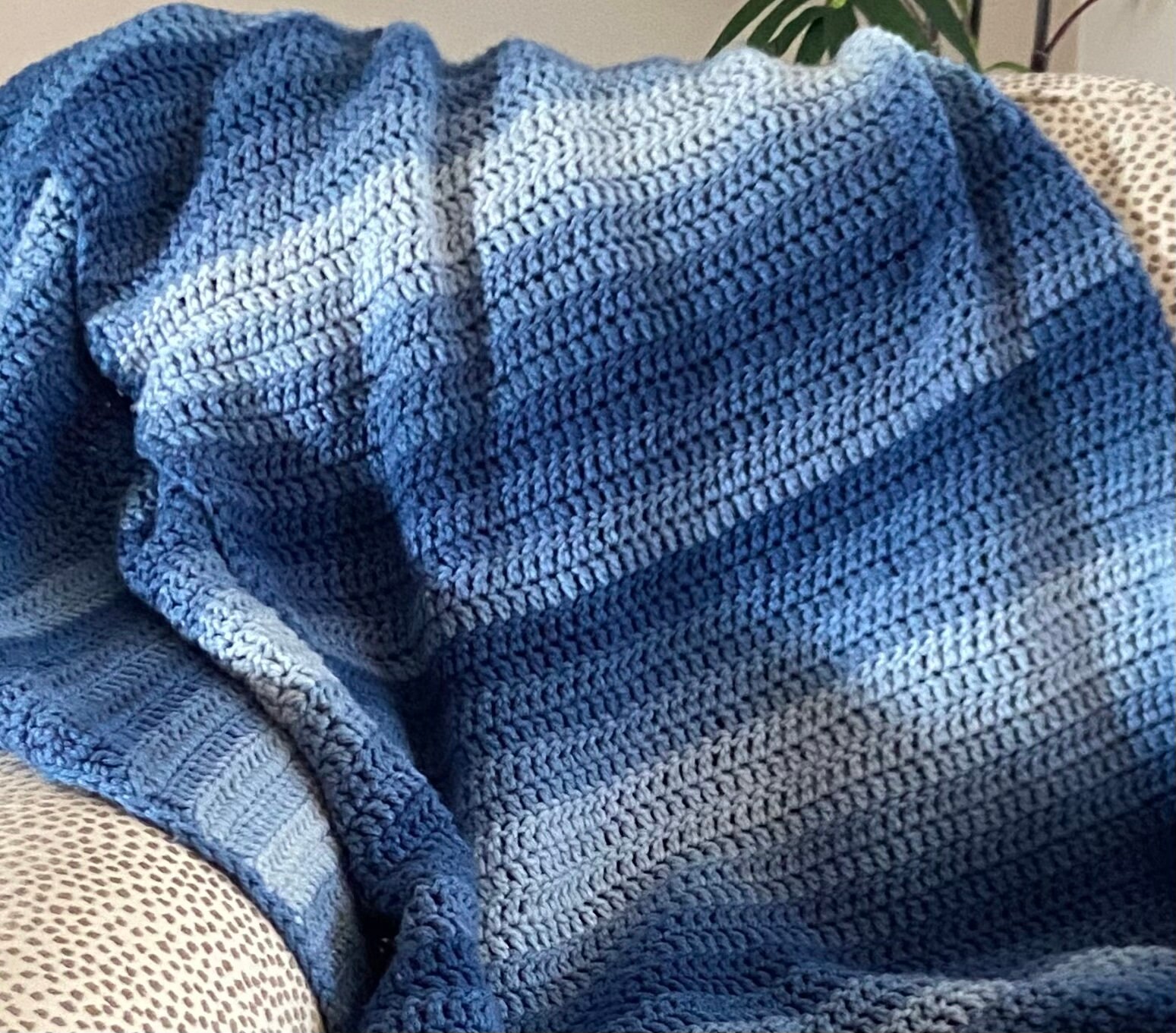 Blue Ombre Crochet Blanket Pattern Baby Blanket Pattern For atelier