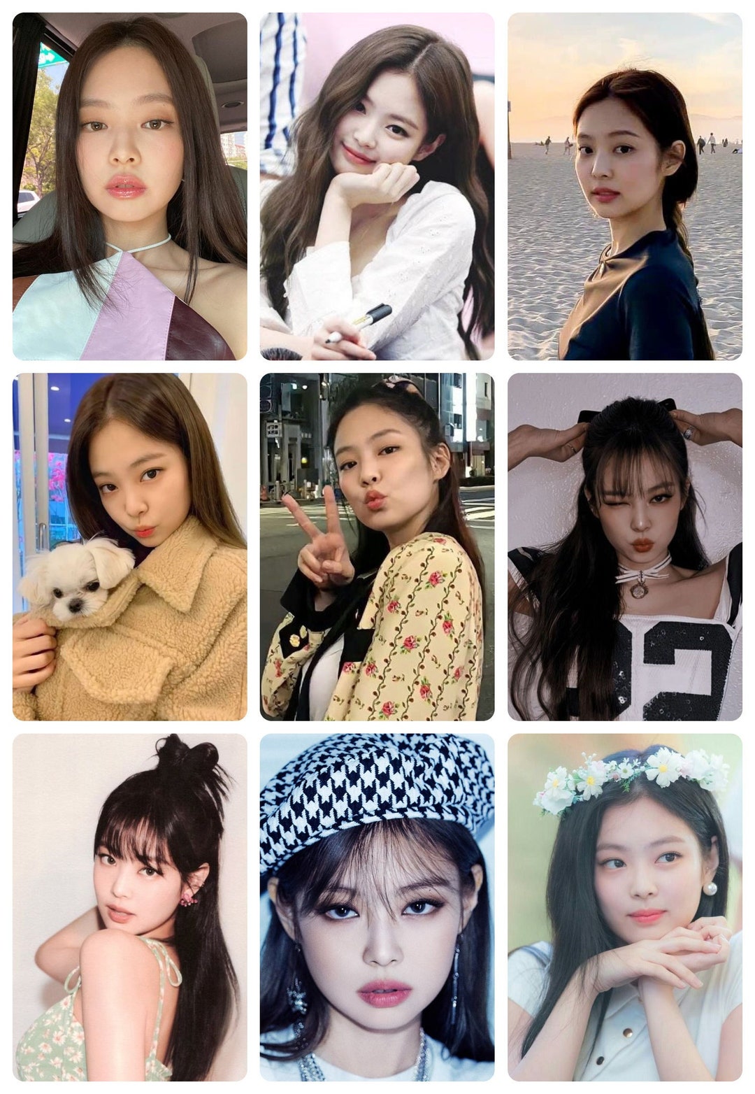 Blackpink Jennie Photocards Etsy