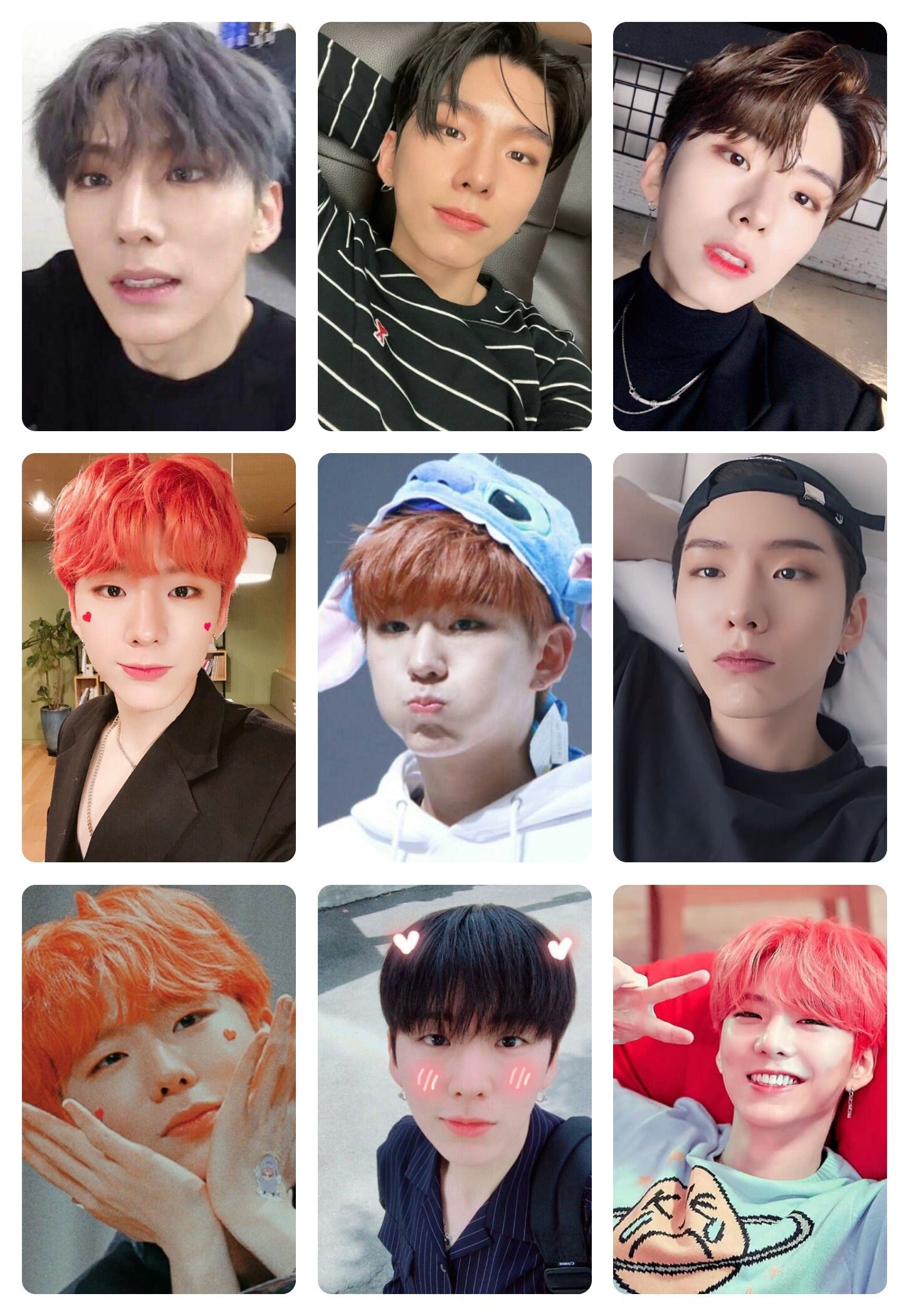 Monsta X Kihyun Photocards - Etsy