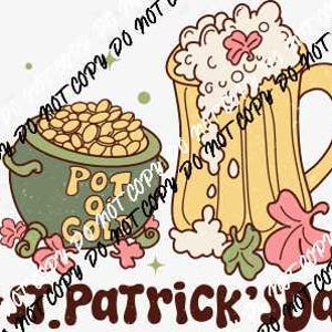 St. Patrick's Day Icons DTF Transfer