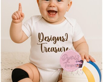 Basketball Girl Mockup | Toddler Sports Shirt PNG | Kids White T-Shirt Lifestyle Mockup for Basketball Designs