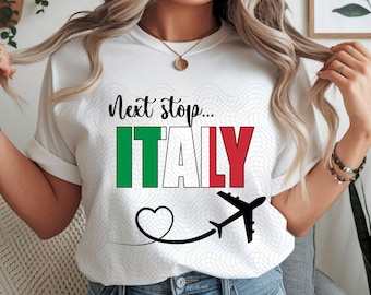 Next Stop Italy PNG Sublimation | Roman Holiday Trip T-Shirt Design | Venice Florence Group Vacation Shirt Digital Download
