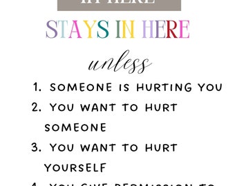 Consulente scolastico, assistente sociale scolastico, psicologi scolastici o poster / segni dell'ufficio del terapeuta