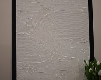 3D Textured Rainbow Spackle Canvas Wall Art 24x36"