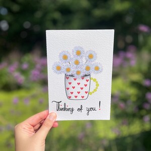 Daisies ‘Thinking of you!’ Card