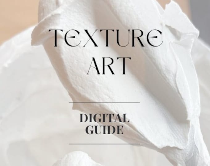 Texture Wall Art Guide, Inexpensive Texture Guide, Texture Art Workshop ...