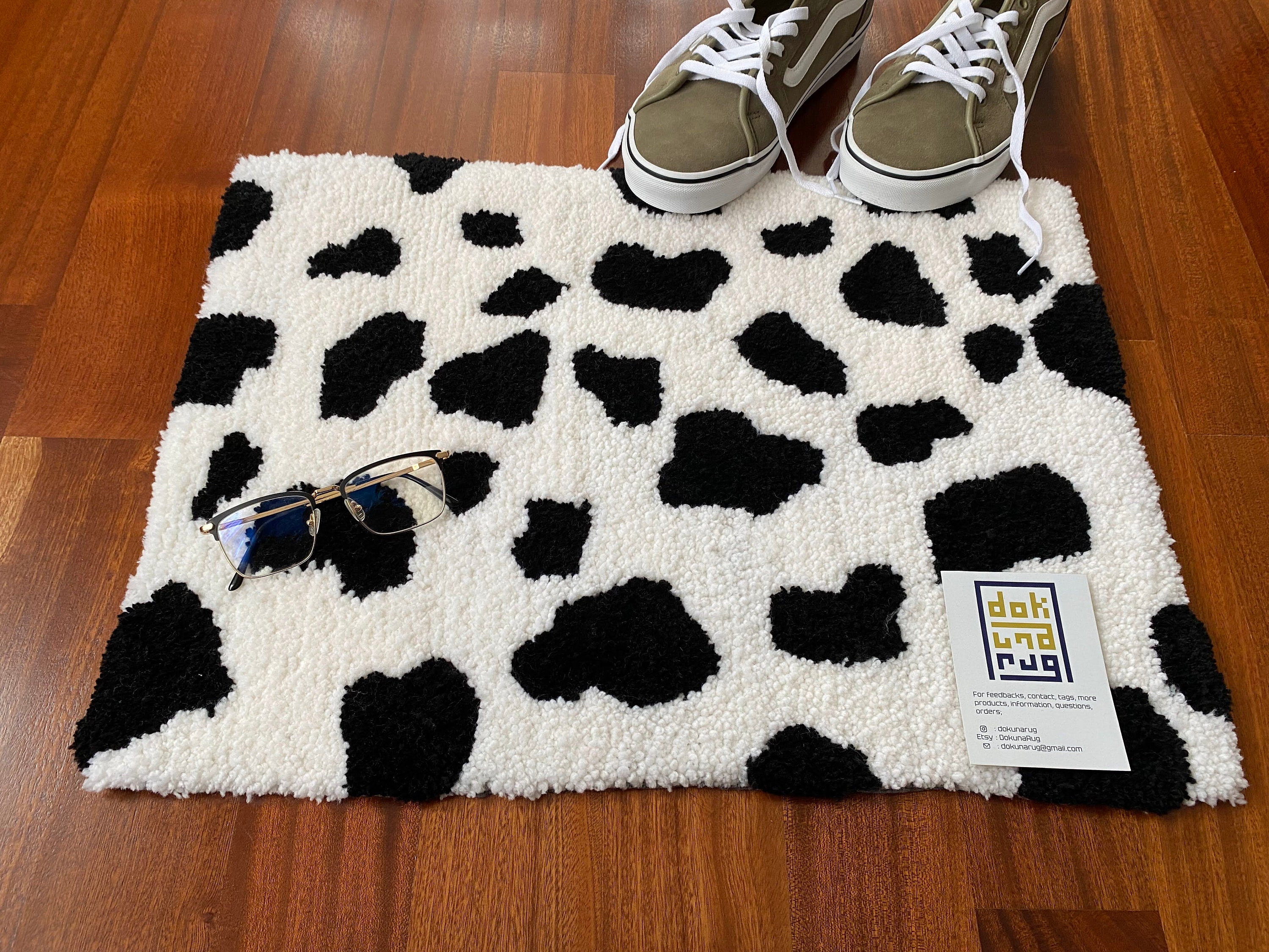 Eleanos Household Non-Slip Long Plush Area Rug Faux Fur Soft Floor Mat  Carpet Home Decor 31x47 Inch