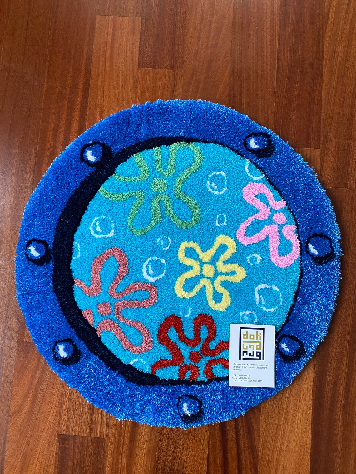 SPONGEBOB WINDOW RUG, Different Sizes Square Pants Sponge Bob Accent ...