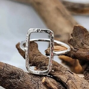 925 Sterling Silver Boho Ring - Handmade Amazing Silver Band Statement Ring for Women - Perfect Wedding Gift and Stylish Statement Jewelry