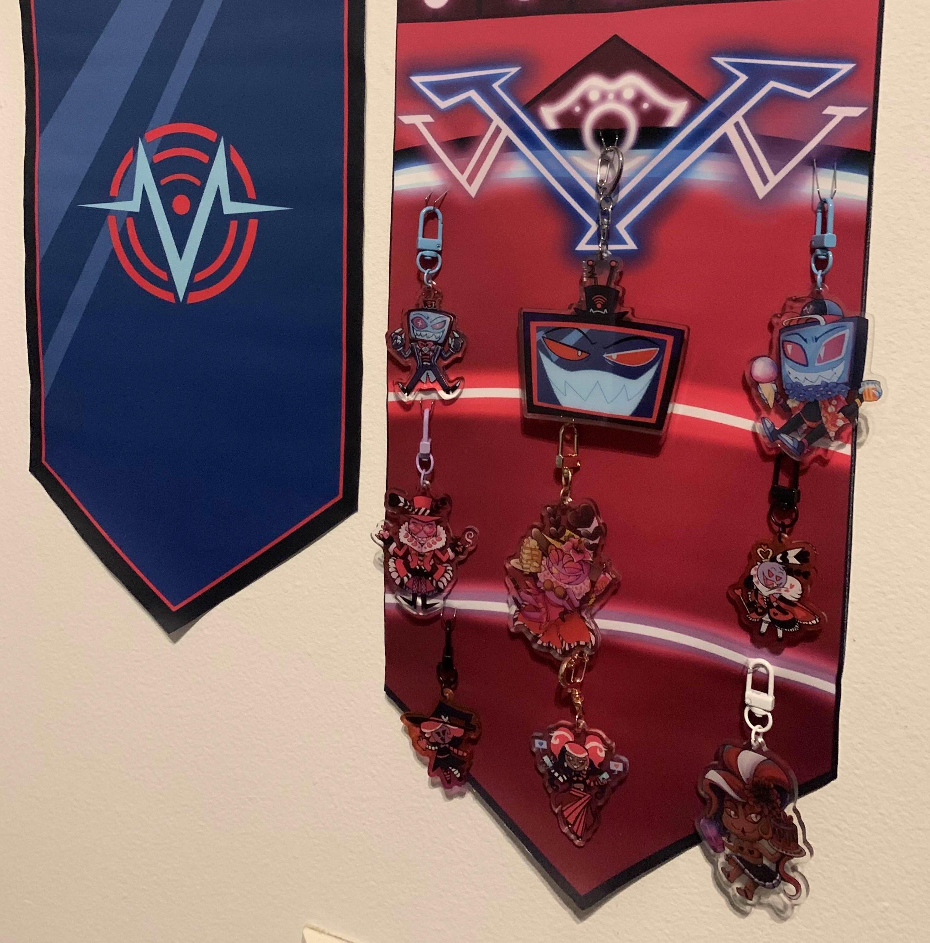 HazbinHotel Voxtek ピンバッジ セット Hazbin Hotel Voxtek and Vee