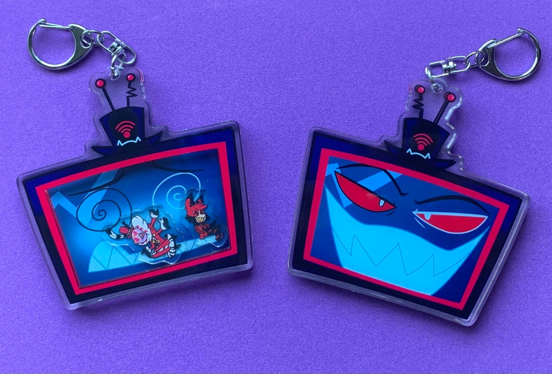 Hazbin Hotel Vox Shaker Charm - Etsy