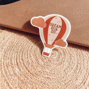 Dream Dua Do Sticker, Islamic Sticker, Dua Sticker, Islamic Art, Muslim Sticker, Hijabi Sticker, Waterproof Sticker