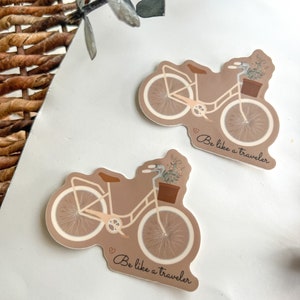 Be Like A Traveller Sticker, Islamic Sticker, Hijabi Sticker, Bike Sticker, Islamic Stationery, Islamic Art