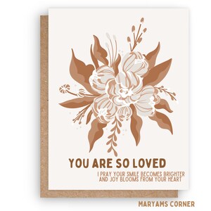 You Are So Loved Greeting Card, Islamic Greeting Card, Muslim Greeting Card, Islamic Card,Muslim Card, Love You Card, Love Card