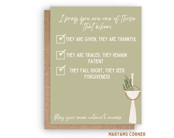 Imaan Greeting Card, Islamic Greeting Card, Muslim Greeting Card, Islamic Card,Muslim Card, Love You Card, Quran Card