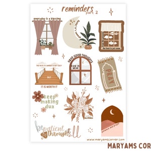Everyday Reminders | Journaling Sticker Sheet Everyday Reminders | Journaling Sticker Sheet