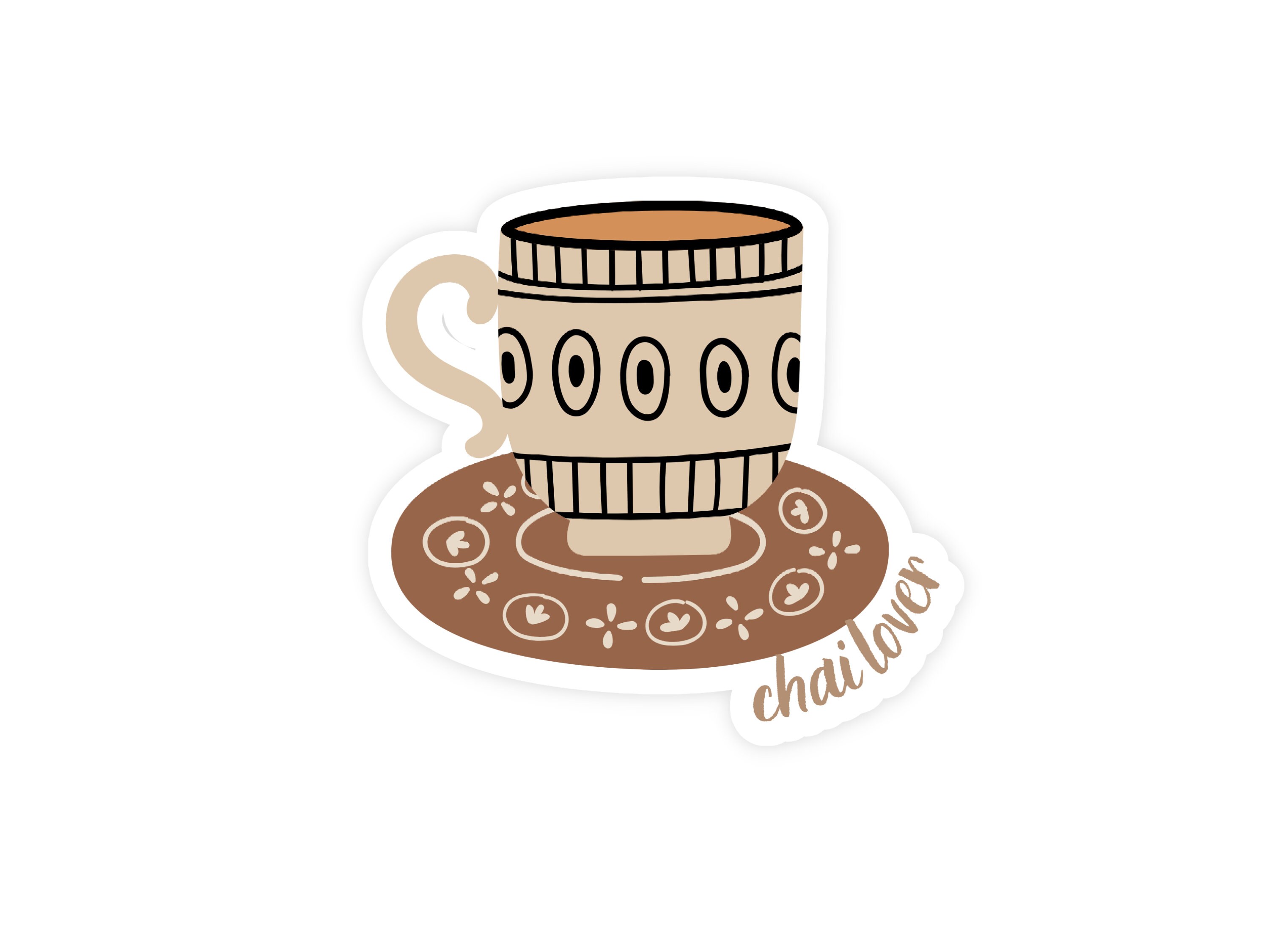 Chai Lover Sticker, Chai Sticker, Islamic Stickers, Islamic Art ...