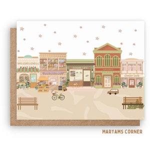 Islamic Boardwalk Greeting Card, Islamic Greeting Card, Muslim Greeting Card, Islamic Card,Muslim Card, Love You Card, Arabic Card