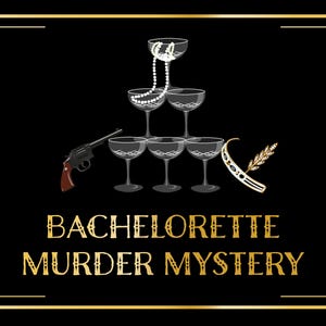 Bachelorette Party Murder Mystery Game - 1920&#39;s themed - Instant Download - 6-15 Players