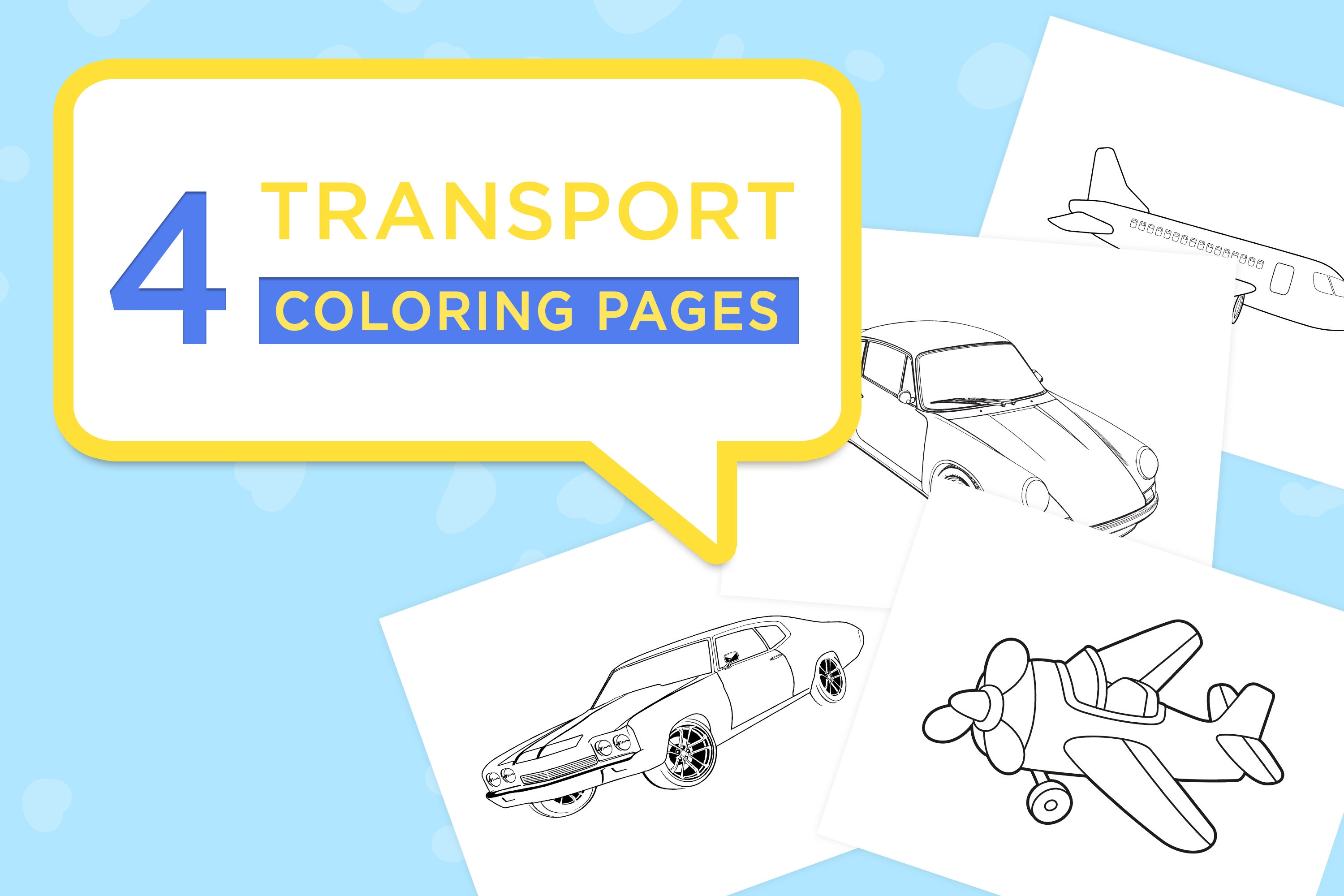 Car Carrier Coloring Pages