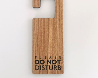 Percha de puerta personalizada / Letrero de pomo de puerta personalizado / Percha de pomo de puerta / Letrero de no molestar, en sesión, en una reunión, por favor toque, Letrero de sala