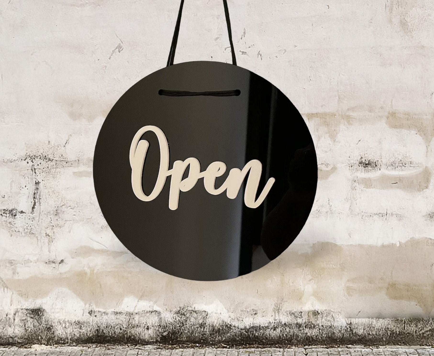 Open Closed Door Sign | Double Sided Open Sign | Double Sided Open ...