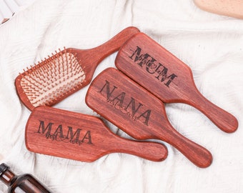 Personalized Hair Comb, Best Mum Ever Mother's Day Gift Ideas, Gift For MaMa Grandma NaNa, Birthday Christmas Gift For Mum