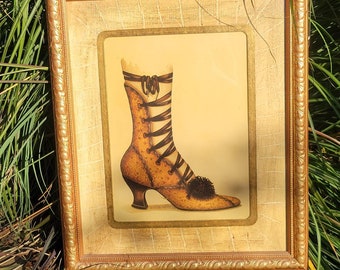 Bombay Co. Stephanie Hoppen "Fashionable Footwear" Art Print Fiona Saunders