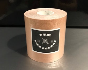 Tape transgenre, reliure à la poitrine Tape | du ruban adhésif pour le corps | FTM, ruban MTF KT 7,5 cm