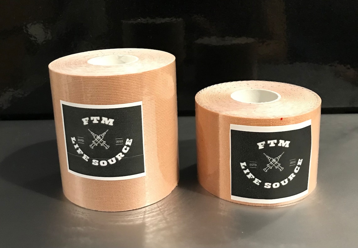 Transgender Tape, Chest Binding Tape Body Tucking Tape FTM, MTF KT Tape