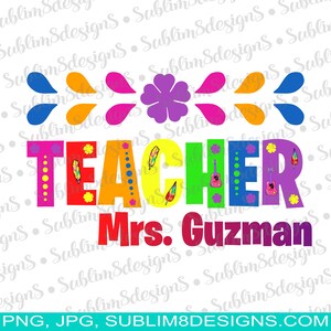Teacher Design PNG and JPG ONLY