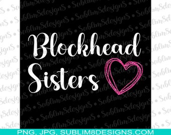 Blockhead Sisters PNG and JPG ONLY