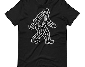 Many Names of Bigfoot Shirt Unisex