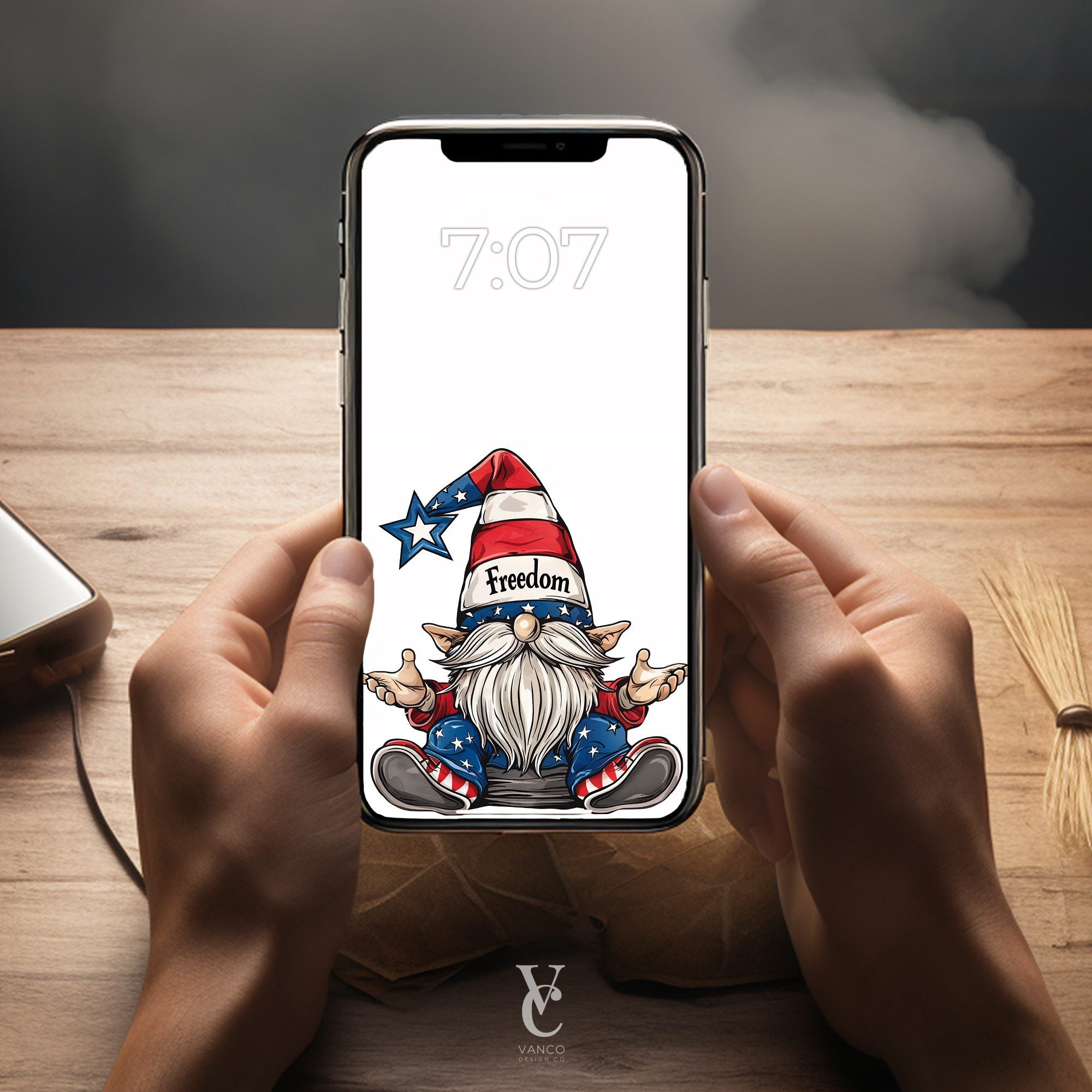 Bandera Americana Gnome Apple Watch Face Wallpaper 4 de julio, Fondo del  iPhone del Día de la Independencia Patriótica, Pantalla del teléfono  inteligente Freedom USA America - Etsy México, image size:2000x2000