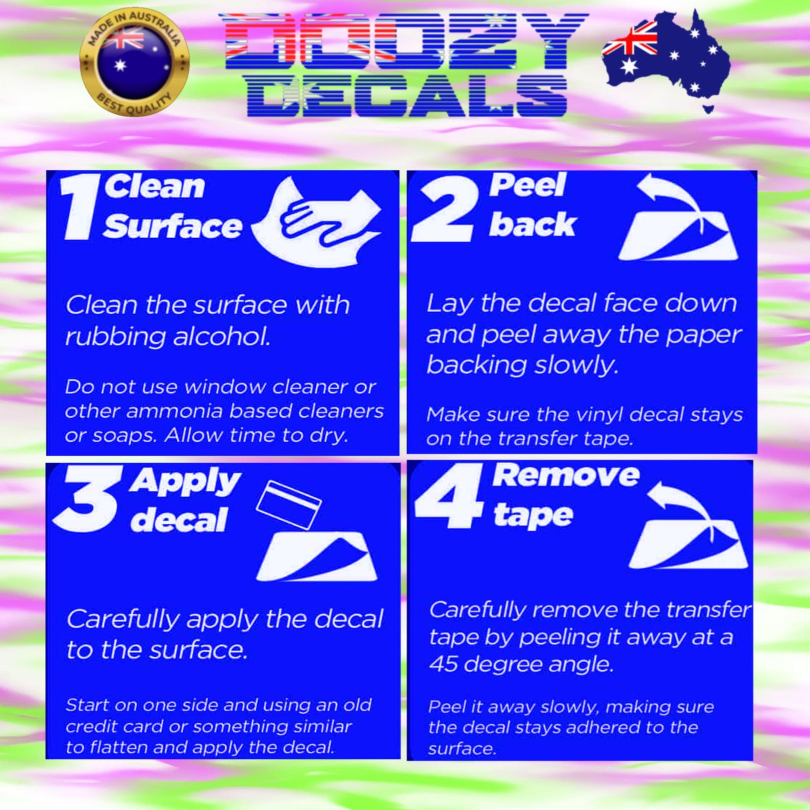 4x4 Vinyl Sticker Pack - Waterproof Vinyl Sticker | 4x4 Aussie Funny ...