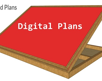 Build Plans for a Puzzle Easel , Jigsaw Puzzle Table Alternative