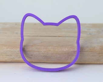 Cat Cookie Cutter, Clay Cutter, Fondant Cutter, Custom Cookie Cutters, Cookie Decorating, Kitty Cat Cookie Cutter, Cute Cookie Cutter