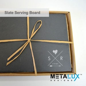Custom Engraved Slate Serving Board, Cheese Board, Place Mat for any occasion