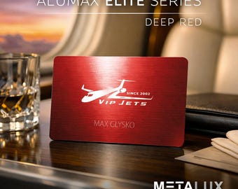 AluMax Elite Series Anodized Aluminum VIP Cards | Membership | Founder | Special Events