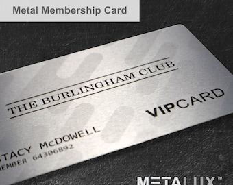 PRIVATE - Nico - Custom Printed Metal Cards AluSeries - Upgraded to AlumPerm