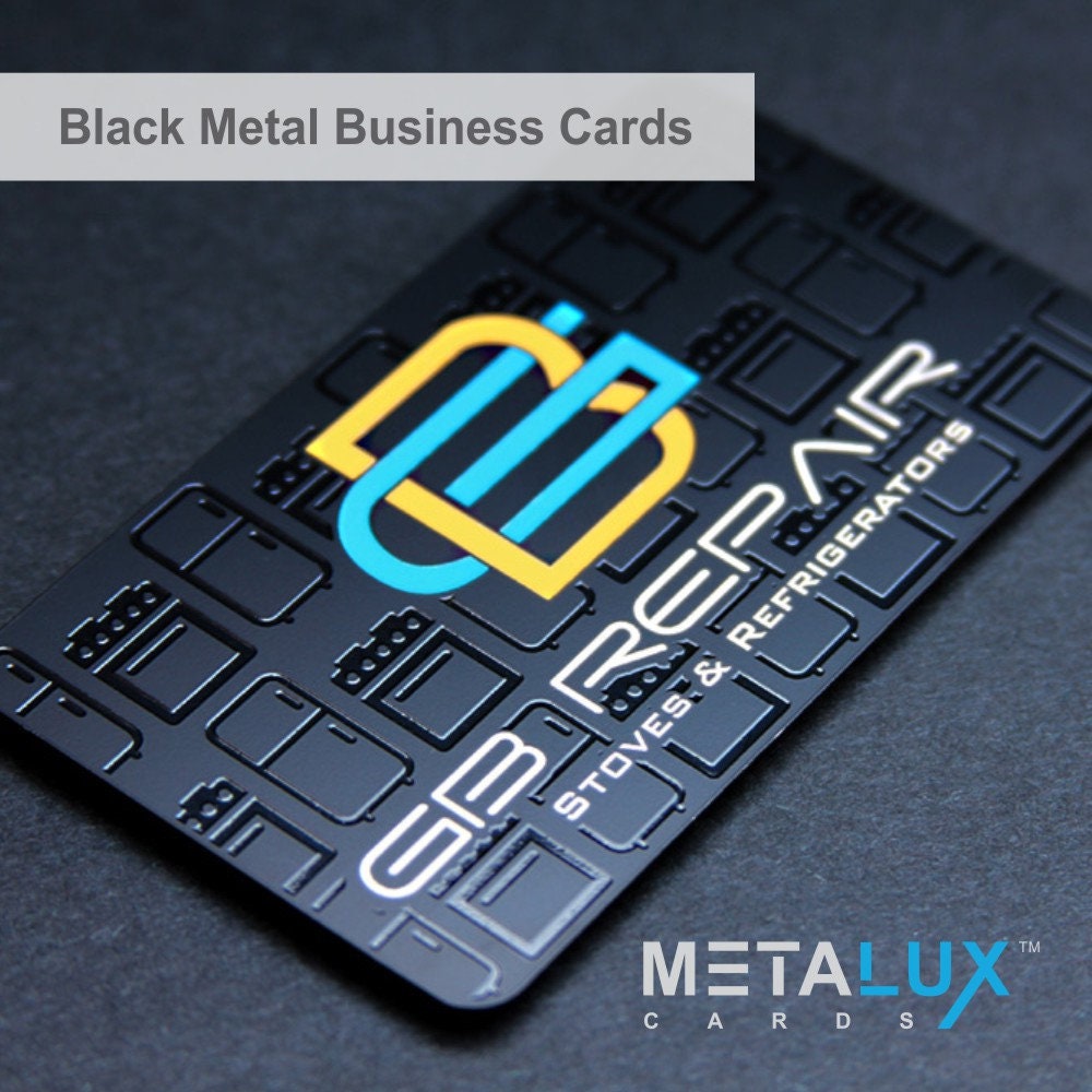 Metalux Gold Finish Metal Business Cards | Membership Cards | VIP Cards |  Gift Cards | Special Events