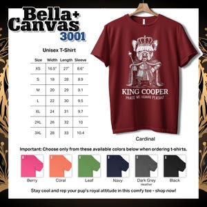 Custom French Bulldog Gift featuring a Frenchie dressed as a king or queen. Perfect for French Bulldog lovers, stylish French Bulldog shirt with a funny, commanding design.